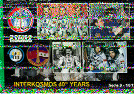 snímek SSTV